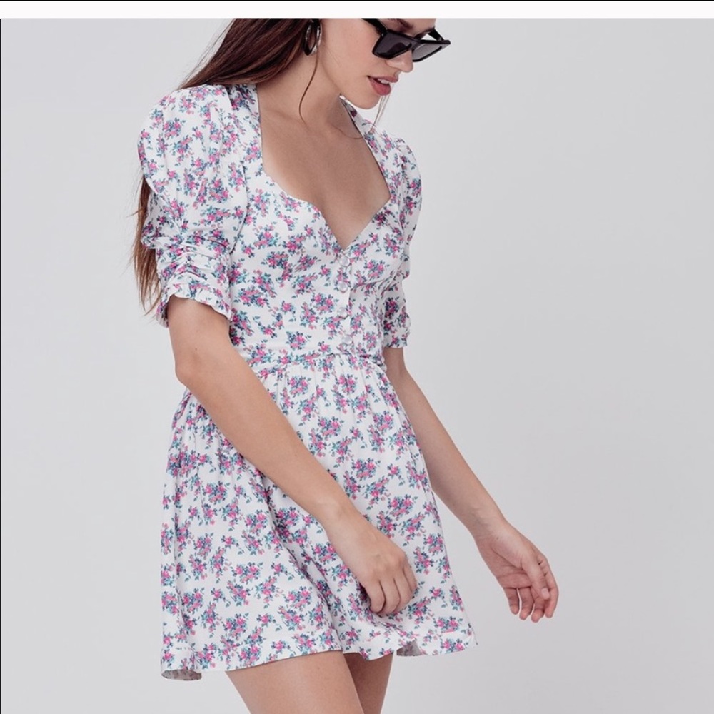 NWT For Love & Lemons Floral Dress